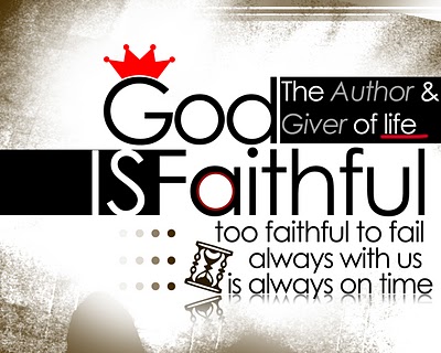 God is faithful